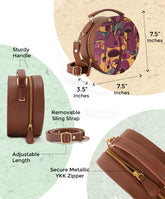 Vegan Leather Sling Bag | Memories in Disguise
